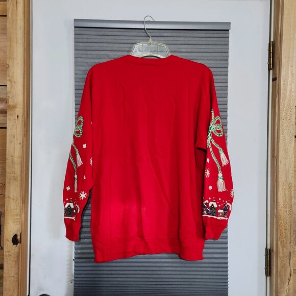 Holiday Time womans Xmas sweatshirt size 22W - Picture 6 of 10